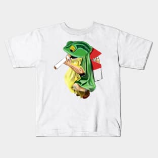 Smoke-frog Kids T-Shirt